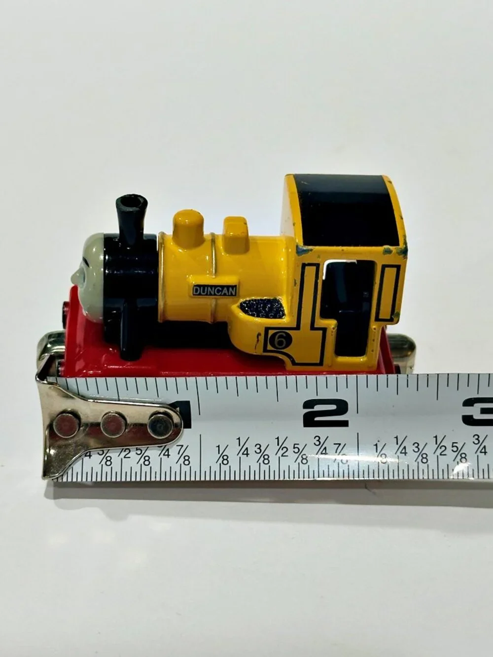 Thomas & Friends Duncan 2002 Take Along Learning Curve Diecast Train Engine
